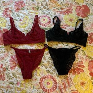 Free People Tameeka Bra & Panty Set NWOT